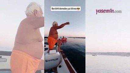 Fedon Kalyoncu bu sene de geleneği bozmadı! "Ben bitti demeden yaz bitmez"