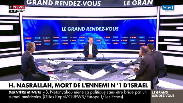 Mort d'Hassan Nasrallah : «Avec la liquidation militaire de la force offensive du Hezbollah, l'Iran n'est plus protégé», estime Gilles Kepel