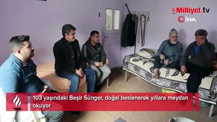 103 yıl boyunca hastanenin önünden bile geçmedi! İşte yaşam sırrı...