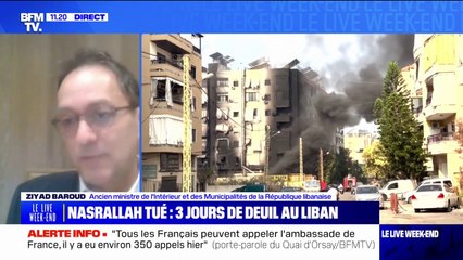 "Il faut remettre en place un état libanais central fort", affirme Ziyad Baroud, ancien ministre de l'Intérieur de la République libanaise