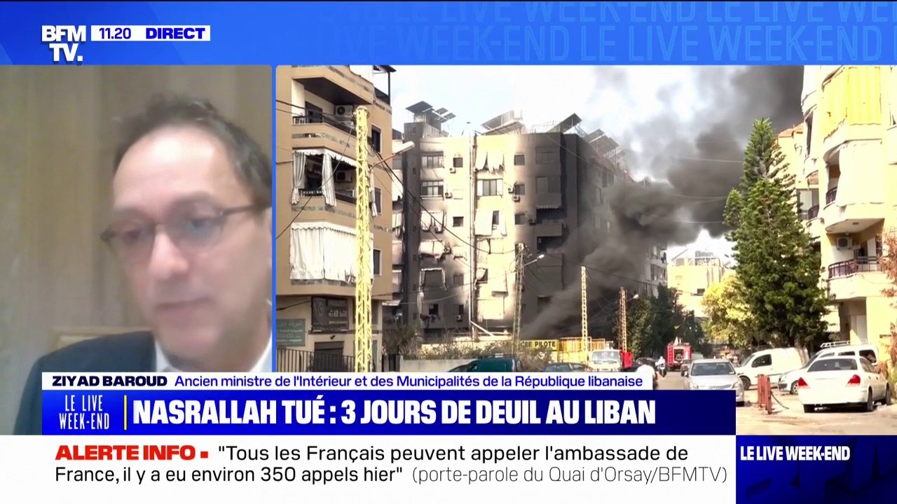 "Il faut remettre en place un état libanais central fort", affirme Ziyad Baroud, ancien ministre de l'Intérieur de la République libanaise