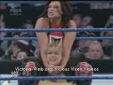 Victoria w/ Natalya vs Cherry w/ Michelle McCool