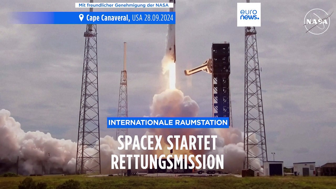 SpaceX startet Rettungsmission