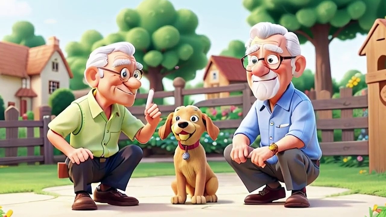 This Old Man Fun Animated Nursery Rhyme for Kids Count Along and
