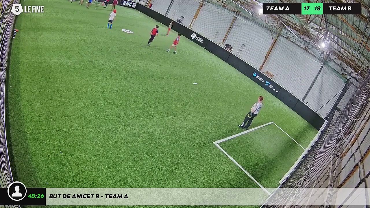 But de Anicet R - Team A