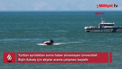 Van'da yurttan ayrılan üniversiteli Rojin'den haber alınamıyor