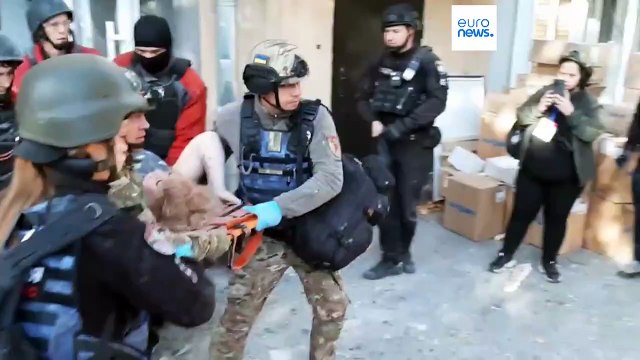 Guerra en Ucrania: Varios heridos y edificios destruidos en Zaporiyia tras el último ataque ruso