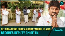 Celebrations Erupt in Chennai as Udhayanidhi Stalin Set to Takes Oath as Deputy CM