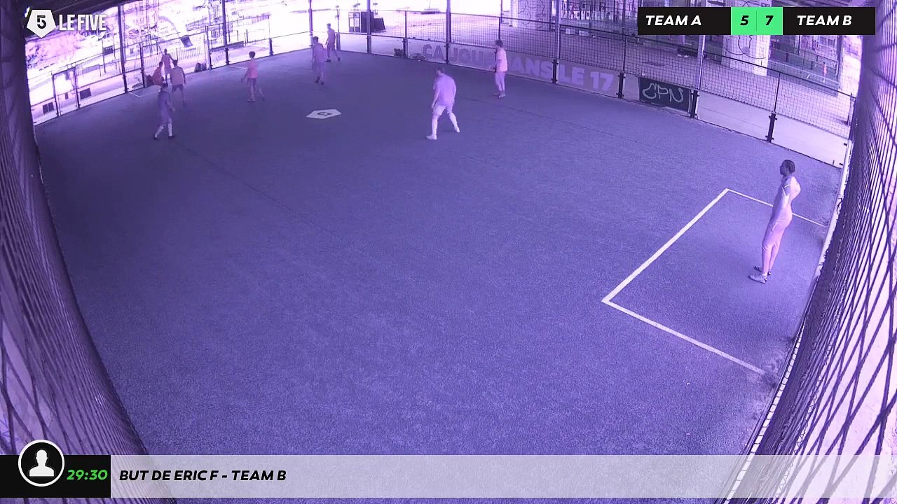 But de Eric F - Team B