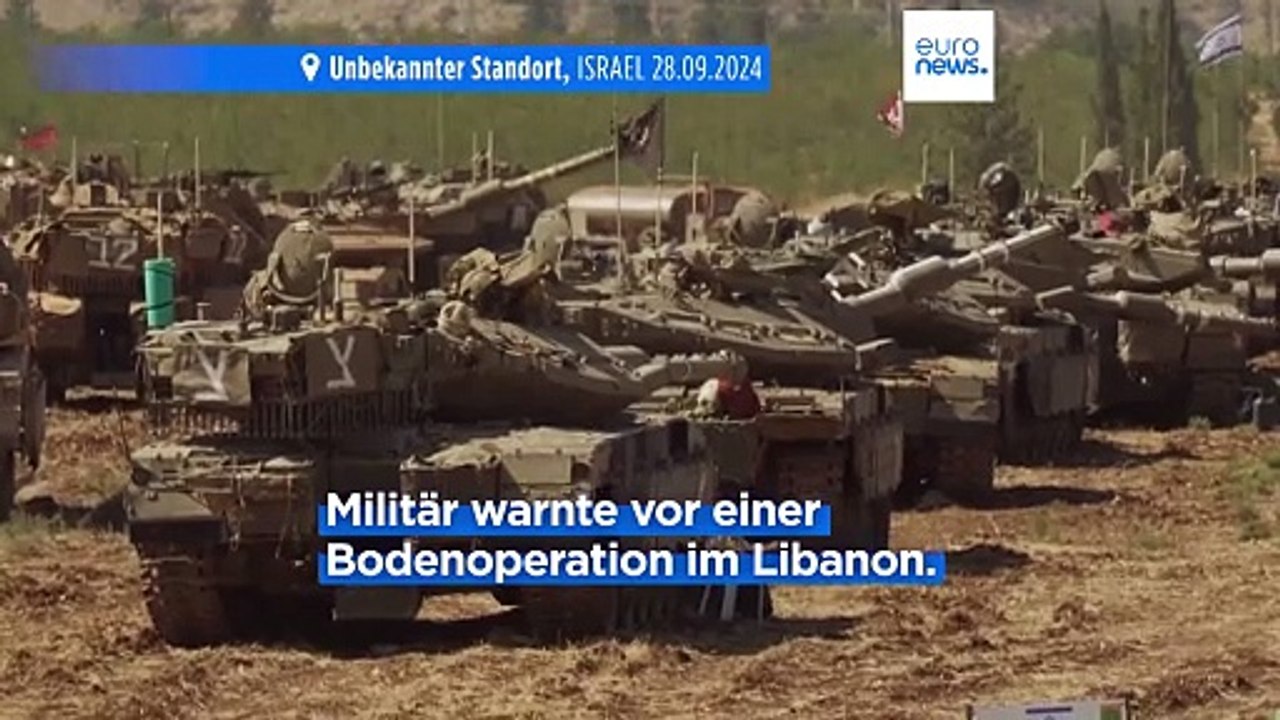 Israel verlegt Truppen an die Nordgrenze