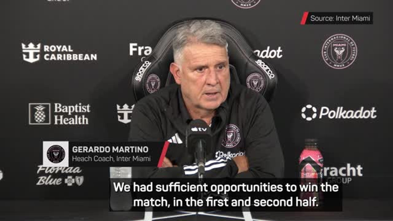 Inter Miami 'unlucky' despite Messi equaliser says Jordi Alba