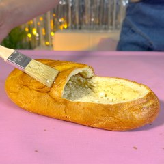 Freshly baked slippers to warm your feet!  