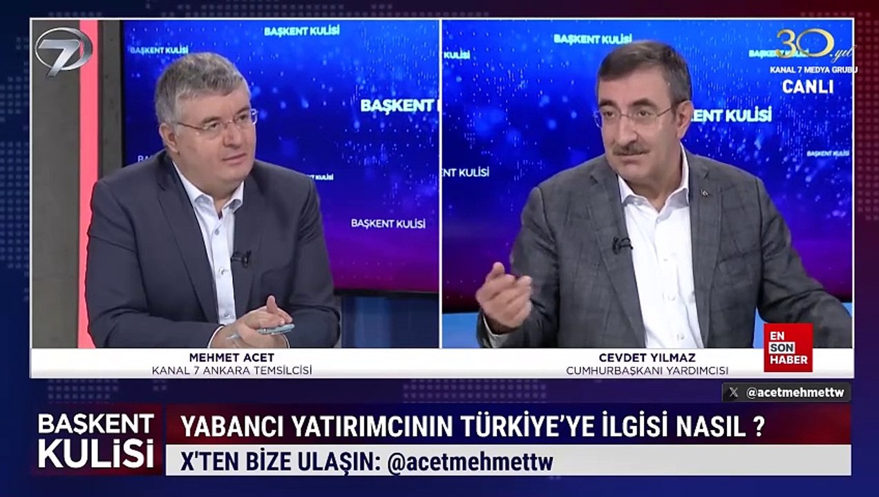 Cevdet Yılmaz: Suudi şirketten Türkiye'ye 5 milyar dolarlık yatırım