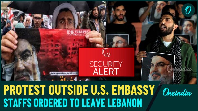 Nasrallah Killed: Massive Protests Erupt in Iraq, Lebanon Demanding Retaliation—U.S Embassy in Chaos