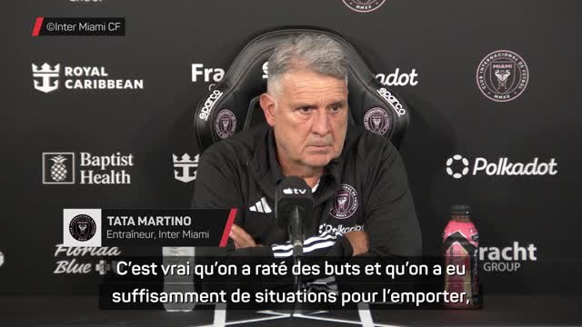 Inter Miami - Martino et Alba frustrés par le nul