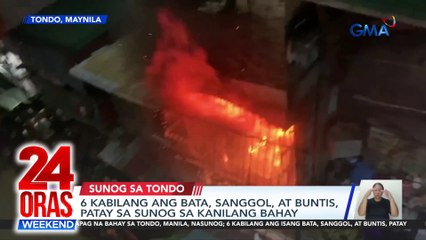 6 kabilang ang bata, sanggol, at buntis, patay sa sunog sa kanilang bahay | 24 Oras Weekend