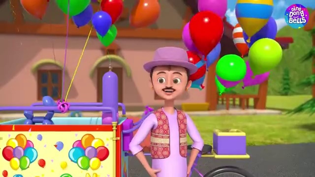Gubbare Wala | Hindi Baby Poem - Rhymes for Kids and Toddlers | Hindi Balgeet