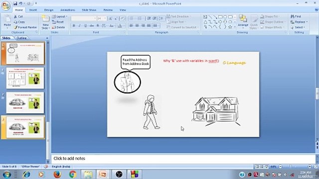 Learn Programming Technique C to Master Skills - Use of & sign with variables