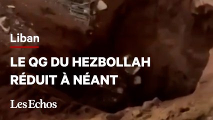 Les images impressionnantes du QG du Hezbollah après la frappe israélienne qui a tué Hassan Nasrallah