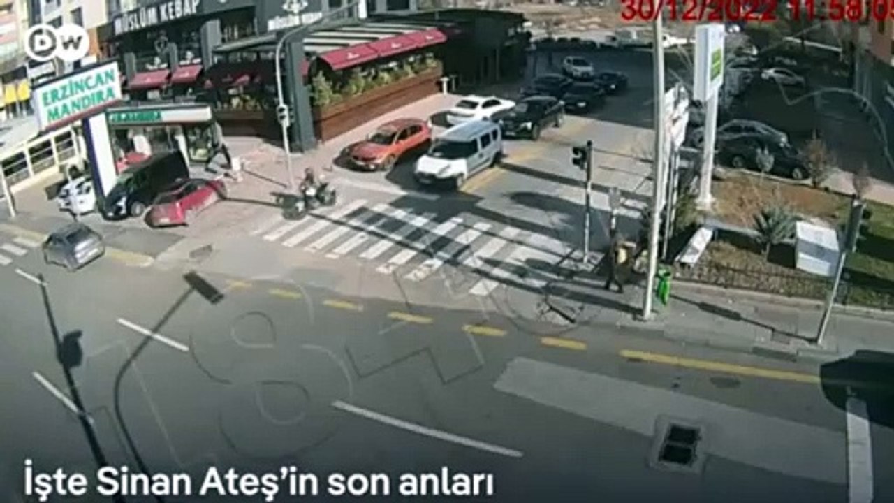 Sinan Ateş suikastının görüntüleri