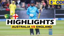 England Vs Australia 5th ODI Match 2024 Highlights | AUS VS ENG Highlights