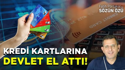 KREDİ KARTLARINA DEVLET EL ATTI! FAİZİYLE 60 AY VADE İLE ÖDEYEBİLECEK