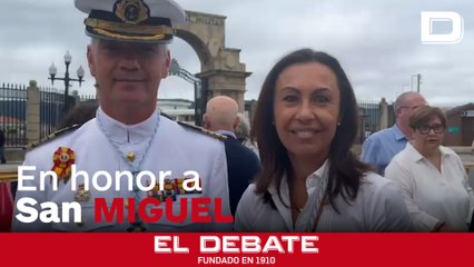 El pueblo donde estudia Leonor celebra la fiesta de San Miguel