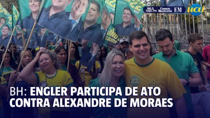Engler participa de ato contra Alexandre de Moraes
