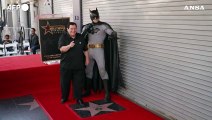 Batman riceve la stella sulla Walk of Fame di Hollywood
