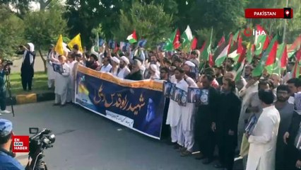 Pakistan'da, Hasan Nasrallah'ın öldürülmesi protesto edildi