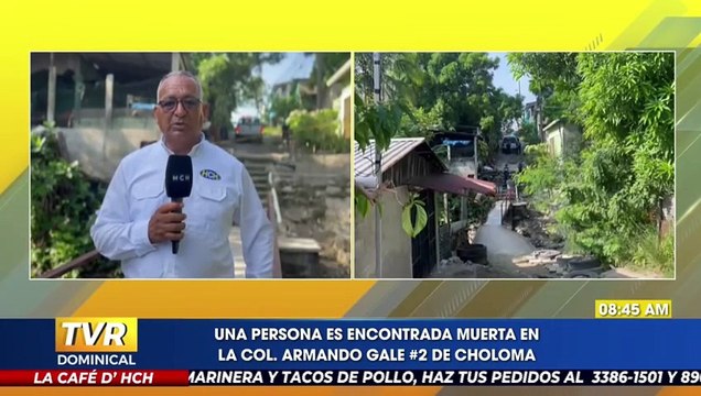Muerto encuentran a un hombre en la col. Armando Gale #2 de Choloma, Cortés