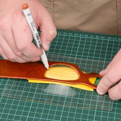 Customised eyeglasses from an old belt ️