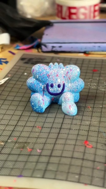 Une figurine de Pad qu'un abonné m'a donné