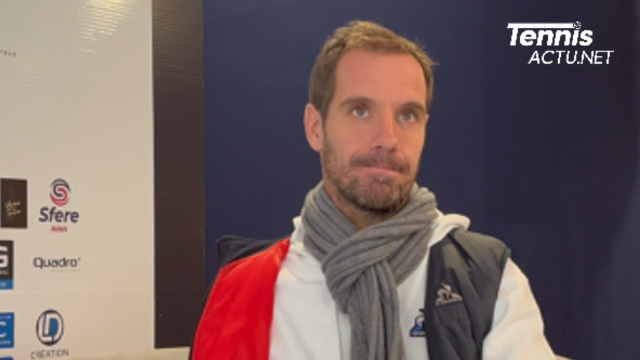 Tennis - Open de Vendée 2024 - Richard Gasquet : "J'espère qu'Arthur Fils et les jeunes Français seront vite dans le Top 10"