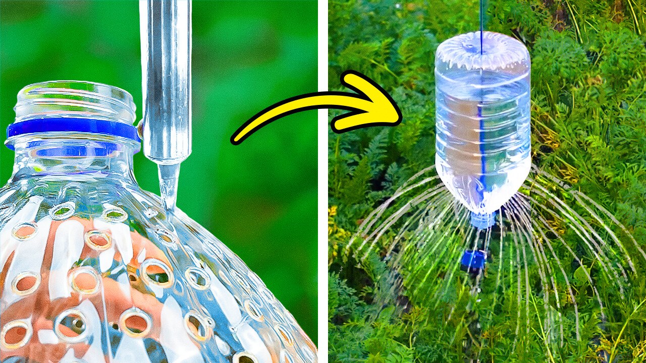 Garden Hacks 101! Simple Gardening Tips and Plastic Bottle Craft Ideas for Plants