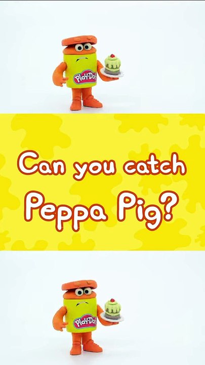 Can You Catch Peppa Pig_ #Shorts #PeppaPig #Playdoh