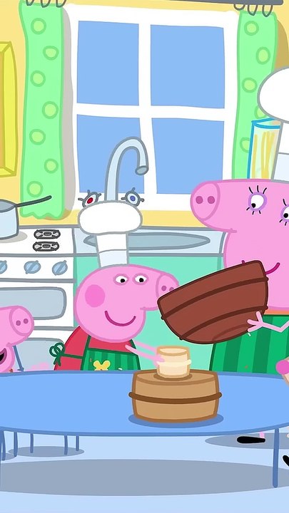 Can Peppa make the Cake before the Football Match_