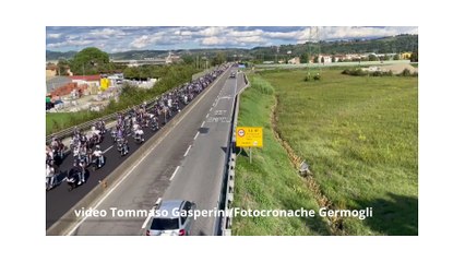 Empoli-Fiorentina, la "motorinata" dei tifosi viola