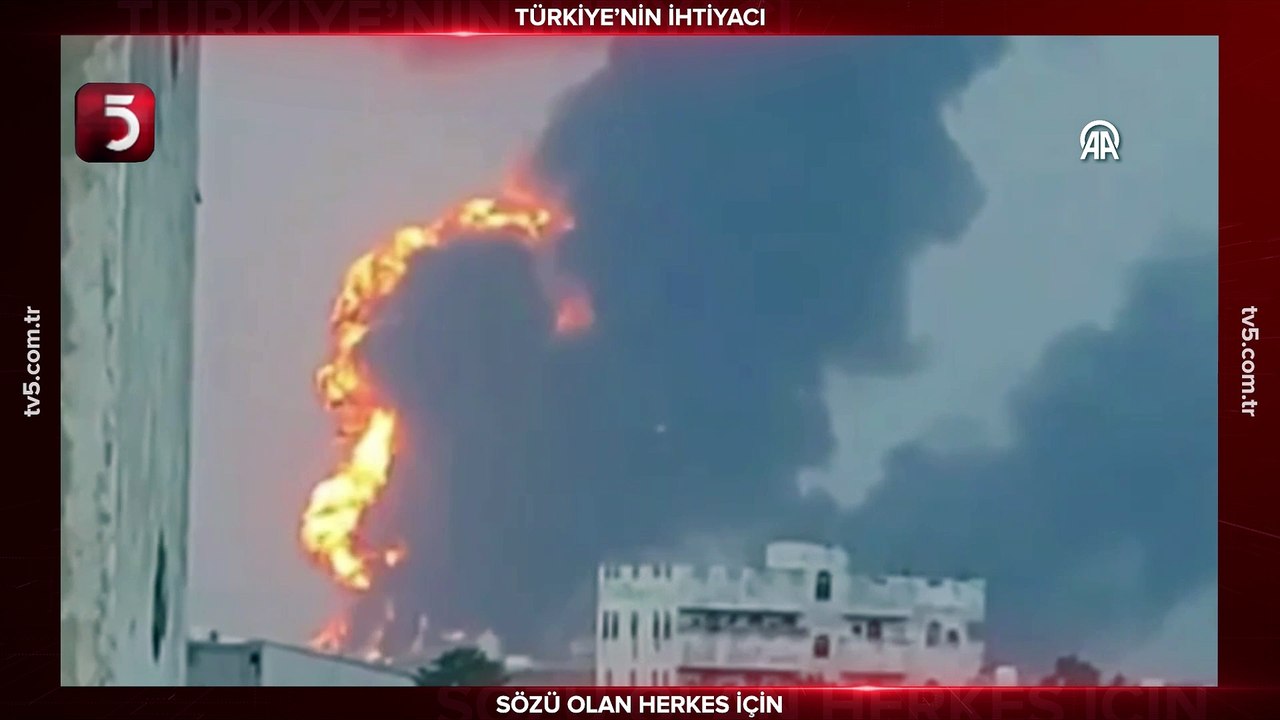 Yemen'deki Husiler: İsrail ordusu Hudeyde limanına hava saldırısı düzenledi