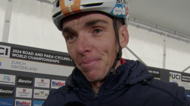 Cyclisme - UCI World Championships Zurich 2024 - Romain Bardet : Pas mal de regrets... On a pris un coup au moral en perdant Julian Alaphilippe