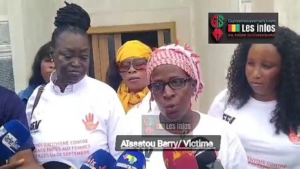 Les victimes des événements du 28 septembre 2009