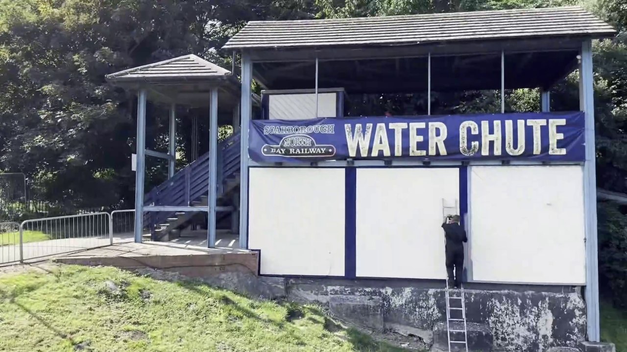 Historic Water Chute, North Bay Railway, Scarborough: I loved my day out at UK’s biggest miniature railway - and I didn’t go on any trains
