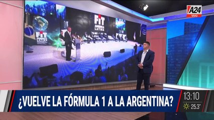  DANIEL SCIOLI QUIERE TRAER LA FÓRMULA 1 A LA ARGENTINA