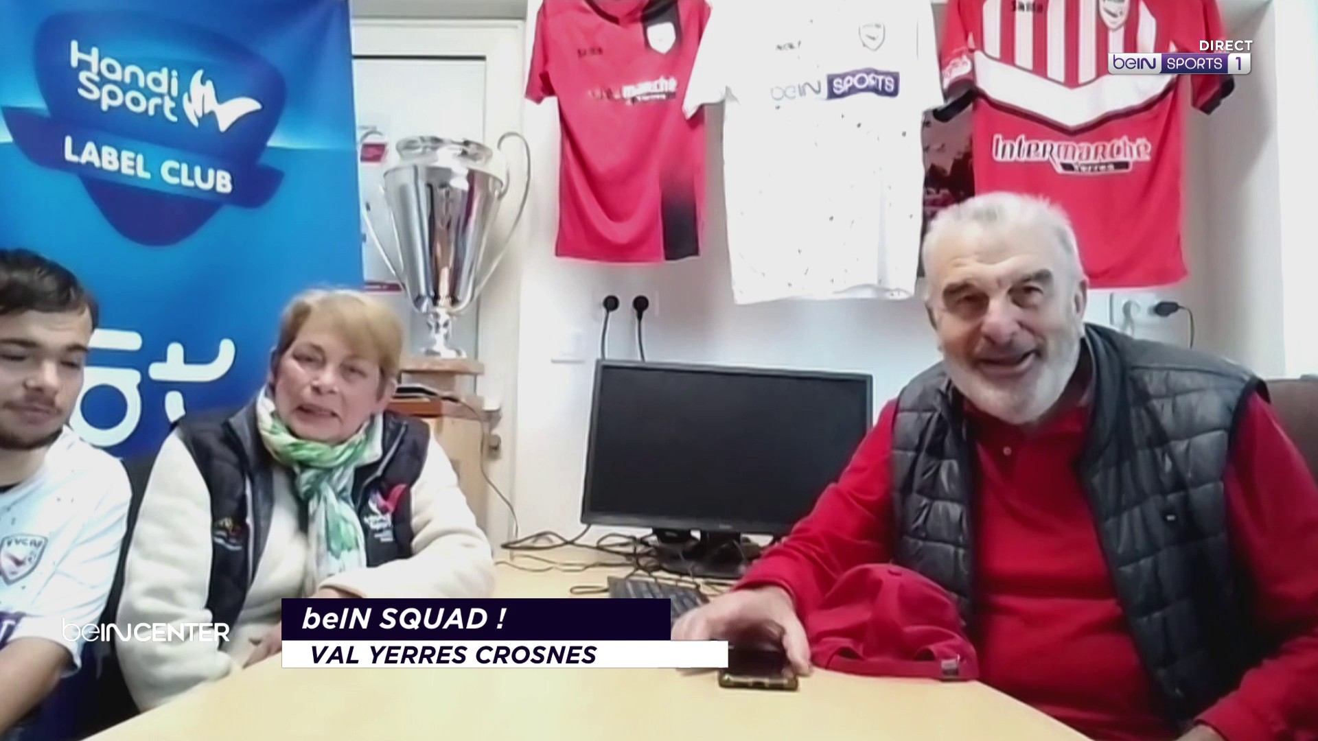 ⚽ #beINSQUAD  Nous partons à la rencontre du Val Yerres Crosne FC et de son équipe de football adapté, sponsorisée par beIN SPORTS !