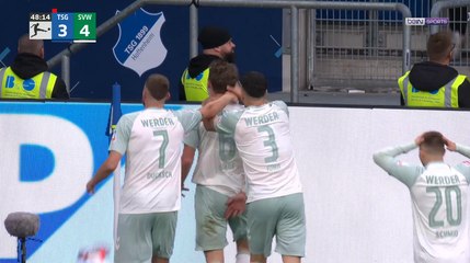 Bundesliga : Scenario fou entre Hoffenheim et le Werder Brême