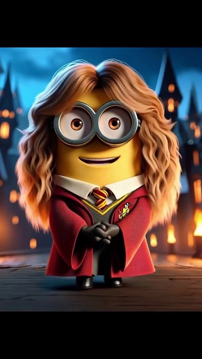 Harry potter with minion and ai