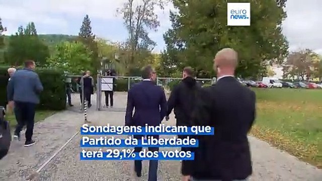 Sondagens à boca das urnas dão vitória a partido de extrema-direita na Áustria