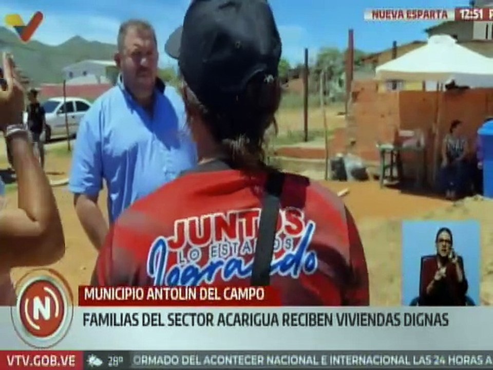 Nva. Esparta | Alcaldía de Antolín entrega viviendas dignas a familias del sector Acarigua