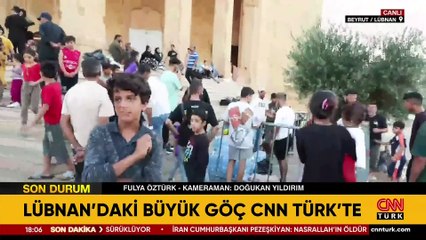 CNN TÜRK ekibi İsrail'in vurduğu Lübnan'da: ABD'liler Türkiye'nin gelmesini bekliyor