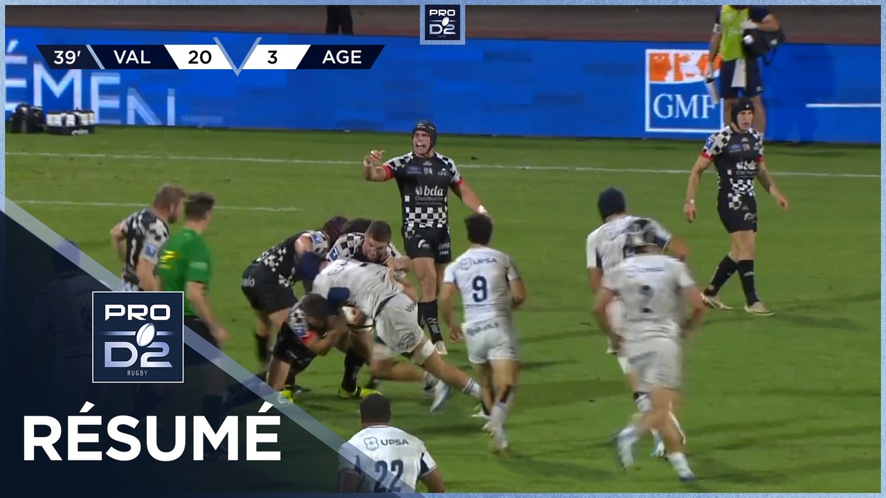 PRO D2 Saison 2024-2025 J05 - Résumé Valence Romans - SU Agen